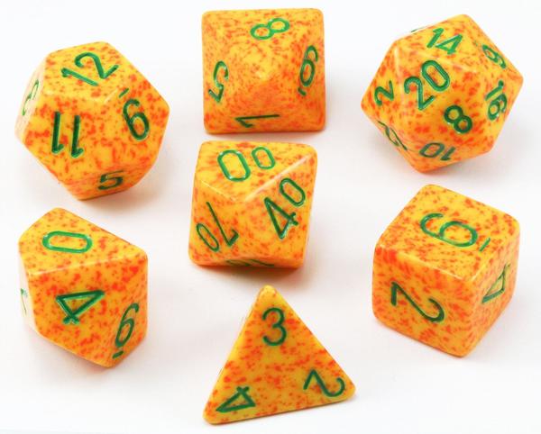 Speckled Polyhedral 7-Die Set Lotus (Chessex) (25312)