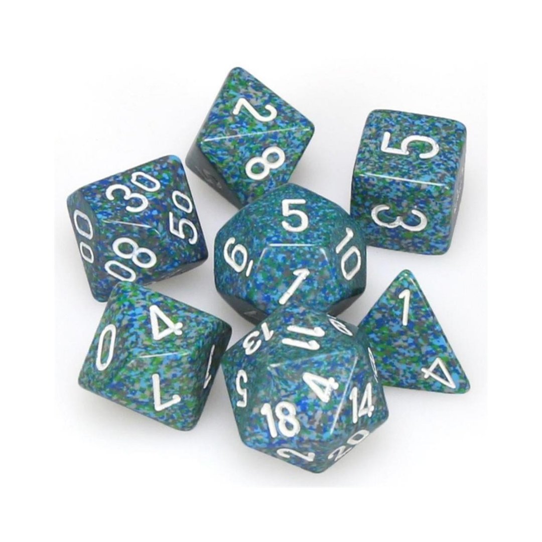 Speckled Polyhedral 7-Die Set Sea (Chessex) (25316)