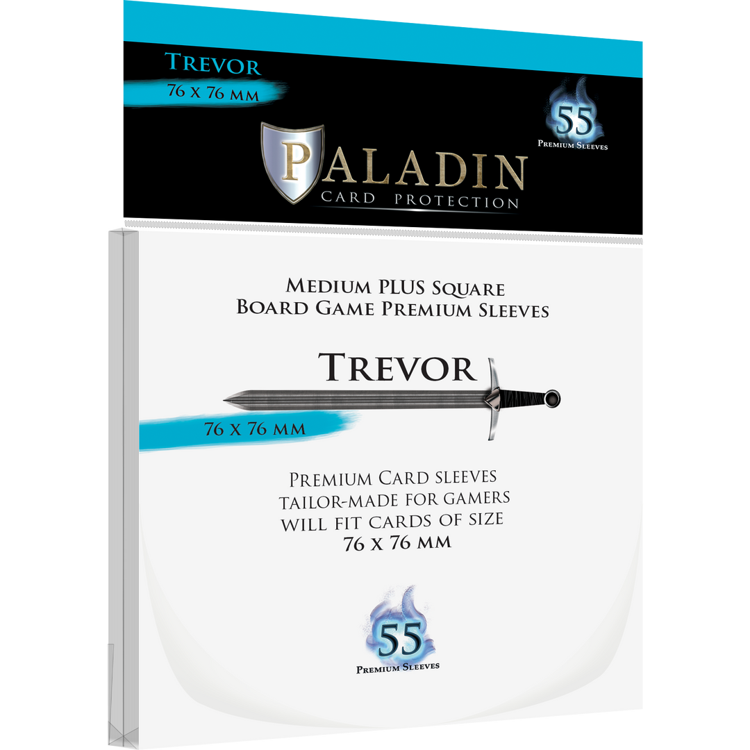 Paladin Sleeves - Trevor (76x76mm)