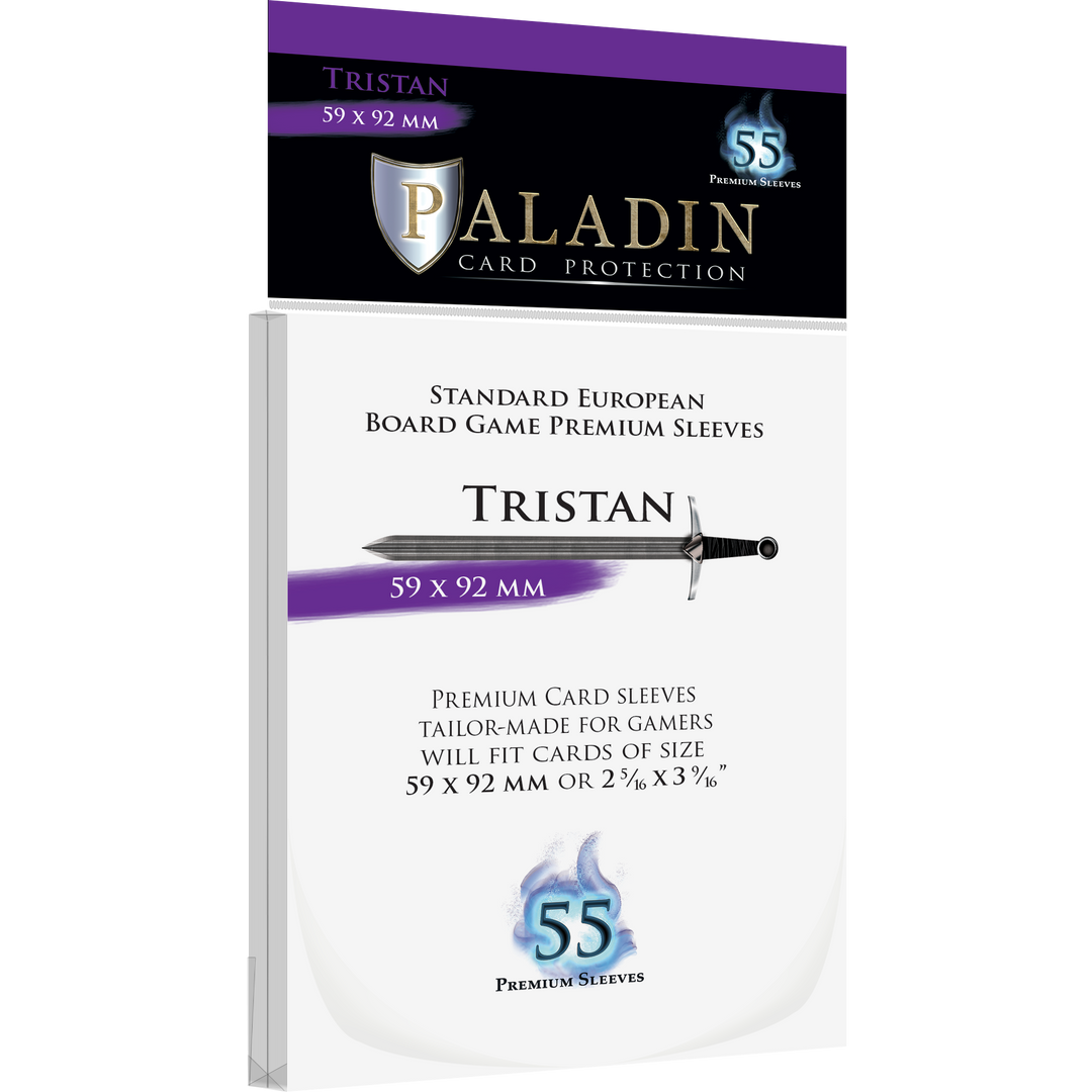 Paladin Sleeves - Tristan (59x92mm)
