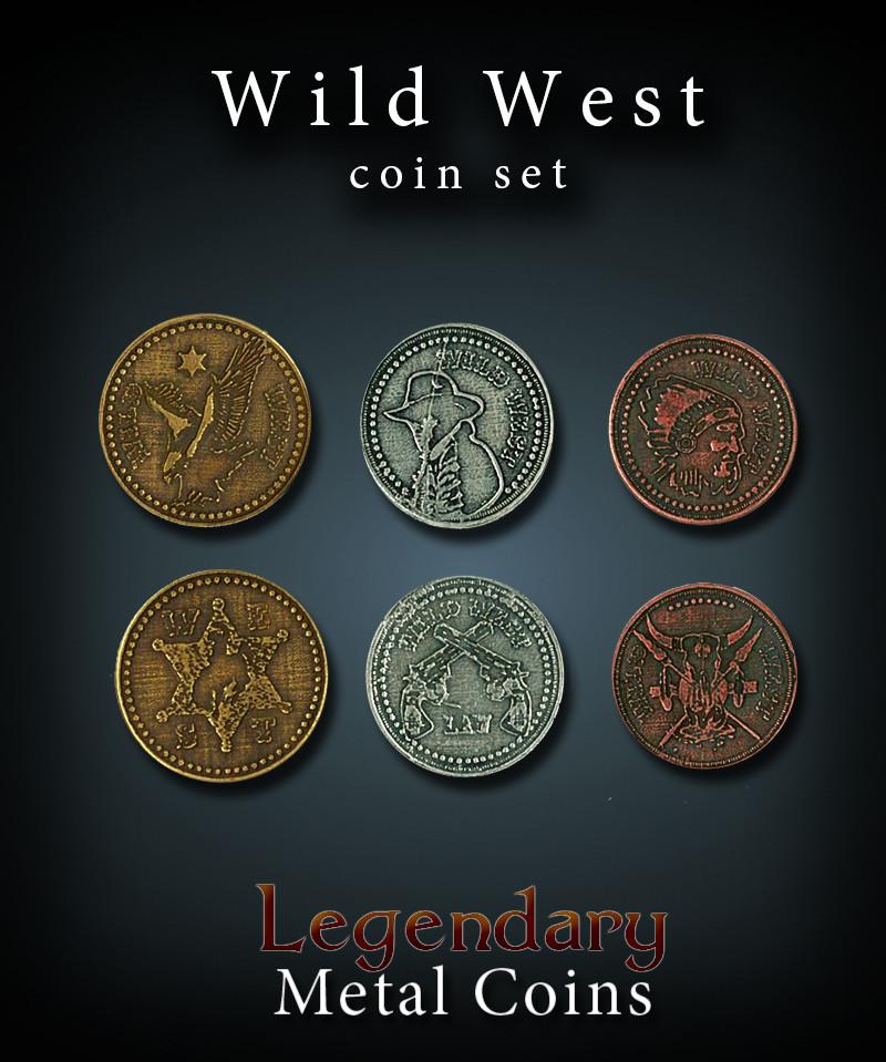 Legendary Metal Coins (Drawlab Entertainment)