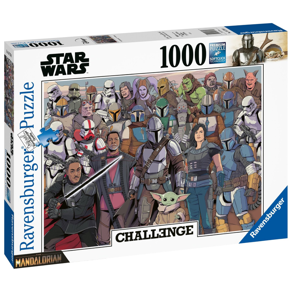 Challenge Puzzle: Baby Yoda (1000 brikker)