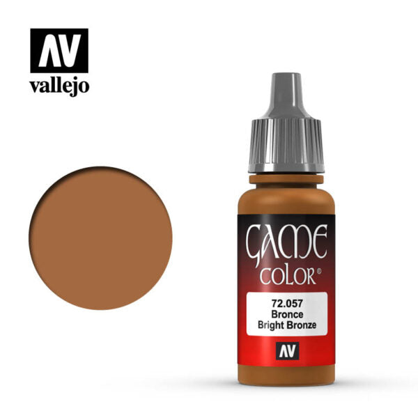 Vallejo Game Color: Bright Bronze (17ml) (72.057)