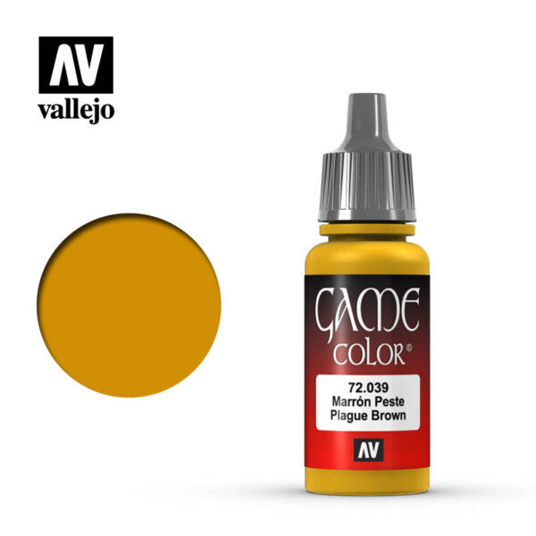 Vallejo Game Color: Plague Brown (17ml) (72.039)