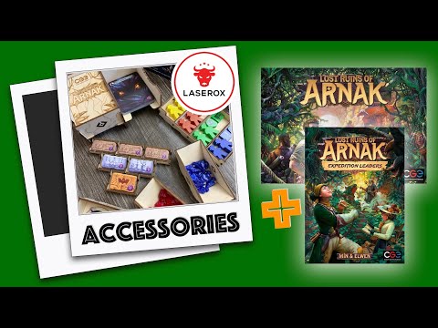 Arnak Insert Upgrade Kit (LaserOx) (LLRAU)