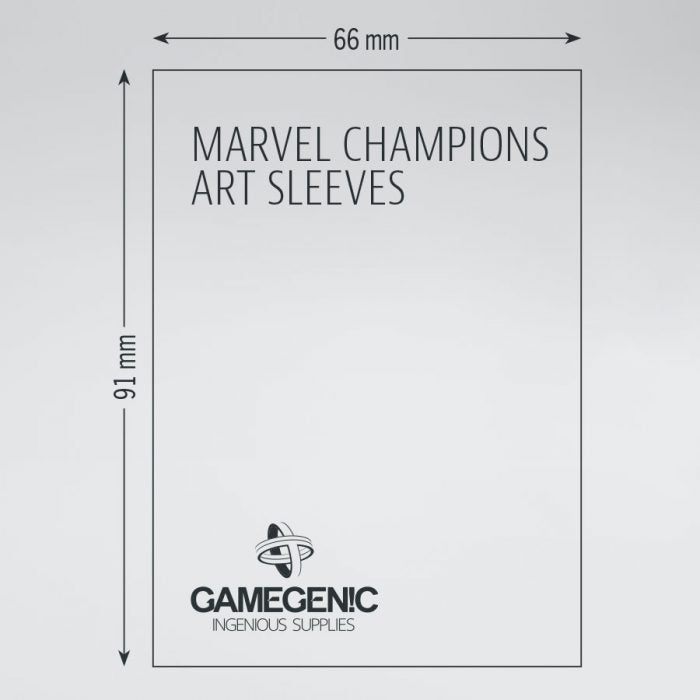 Gamegenic Marvel Champions Art Sleeves - Marvel Purple