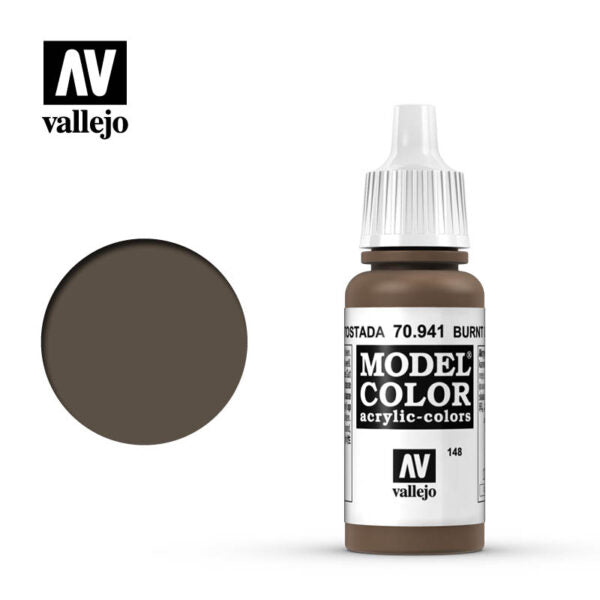 Vallejo Model Color: Burnt Umber (70.941) (118)