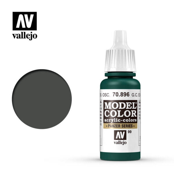 Vallejo Model Color: German Camouflage Extra Dark Green (70.896) (102)