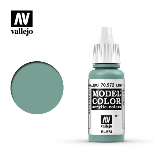Vallejo Model Color: Light Green Blue (70.972) (170)