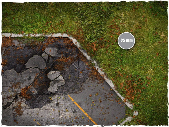 Gaming Mat - Walking Dead Town Tiles (Deep-Cut Studio)