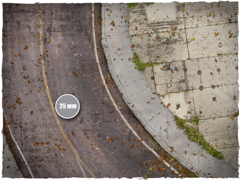Gaming Mat - Walking Dead Town Tiles (Deep-Cut Studio)