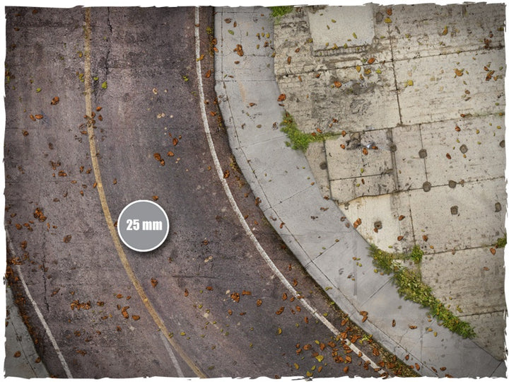 Gaming Mat - Walking Dead Town Tiles (Deep-Cut Studio)