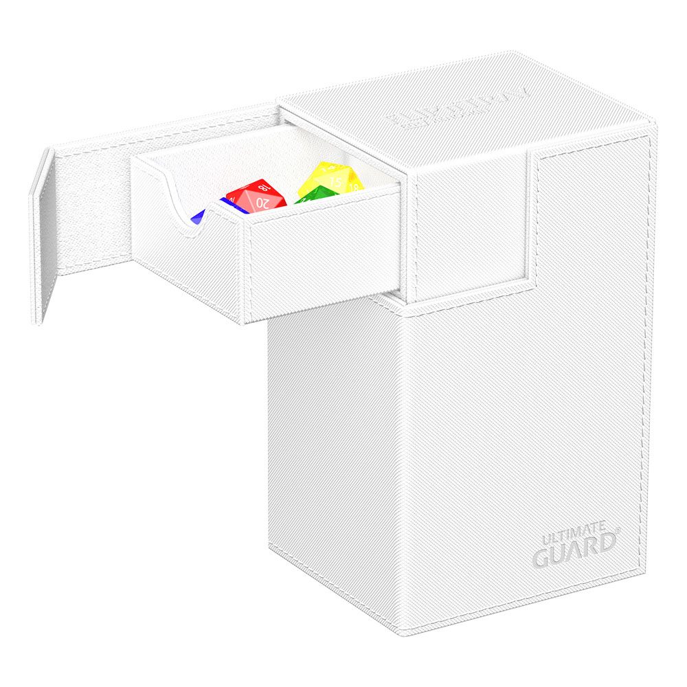 Ultimate Guard Flip'n'Tray 80+ XenoSkin Monocolor White