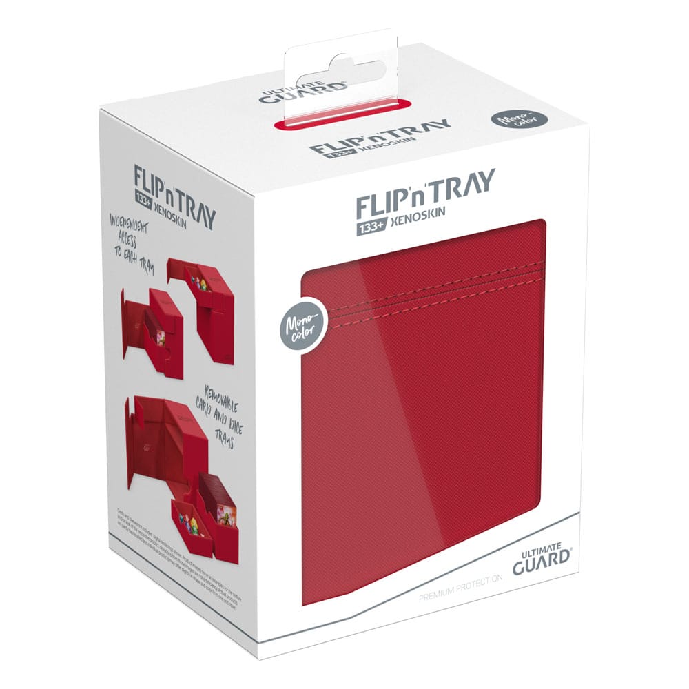 Ultimate Guard Flip'n'Tray 133+ XenoSkin Red
