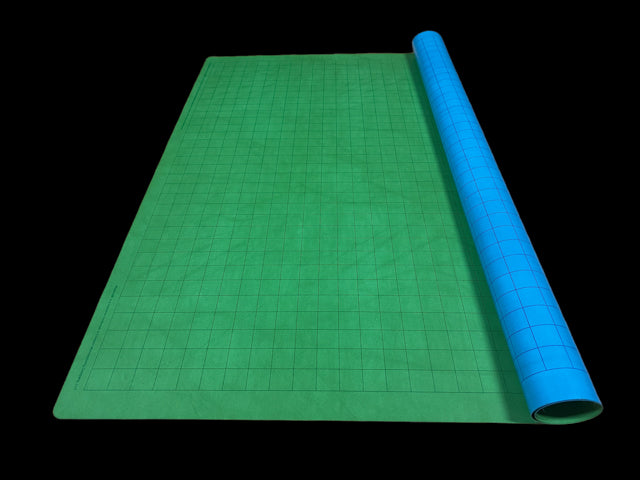 Megamat 1" Reversible Blue-Green Squares (Chessex) (97465)