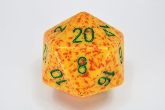 Speckled Lotus 34mm d20 Dice (Chessex) (XS2016)