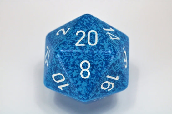 Speckled Water 34mm d20 Dice (Chessex) (XS2023)