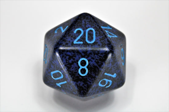 Speckled Cobalt 34mm d20 Dice (Chessex) (XS2053)