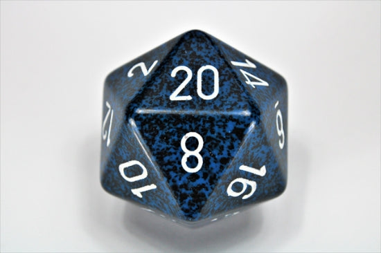 Speckled Stealth 34mm d20 Dice (Chessex) (XS2091)