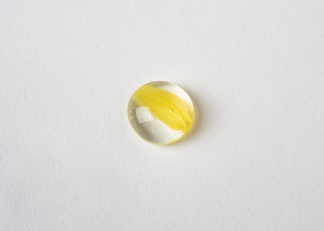 Catseye Yellow Glass Stones Tube (Chessex) (01152)