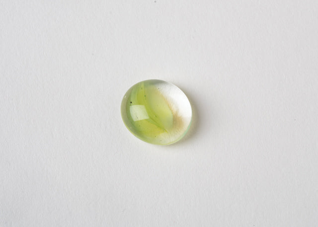 Catseye Green Glass Stones Tube (Chessex) (01158)