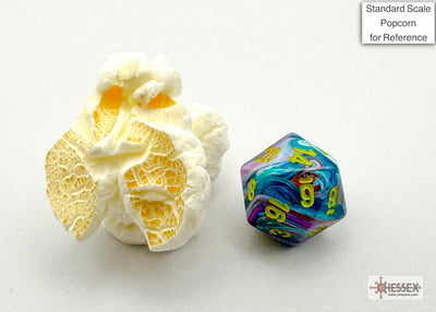 Festive Mini-hedral Mosaic/yellow 7-Die set (Chessex) (20450)