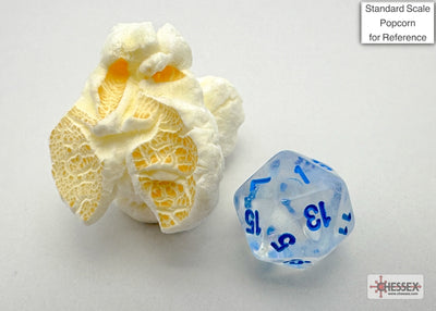 Borealis Mini-hedral Icicle/light blue Luminary 7-Die (Chessex) (20581)