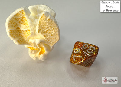 Glitter Mini-hedral Gold/silver 7-Die Set (Chessex) (20503)