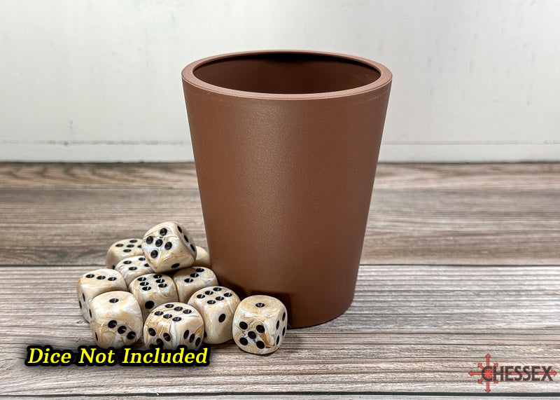 Flexible Dice Cup Brown (Chessex) (89009)