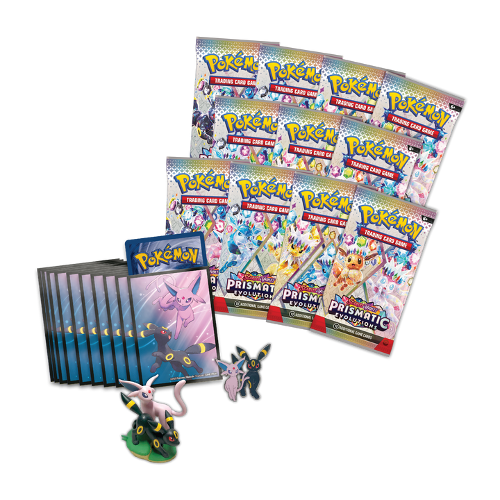 Pokemon TCG: SV8.5 Prismatic Evolutions - Premium Figure Collection (Espeon ex/Umbreon ex)