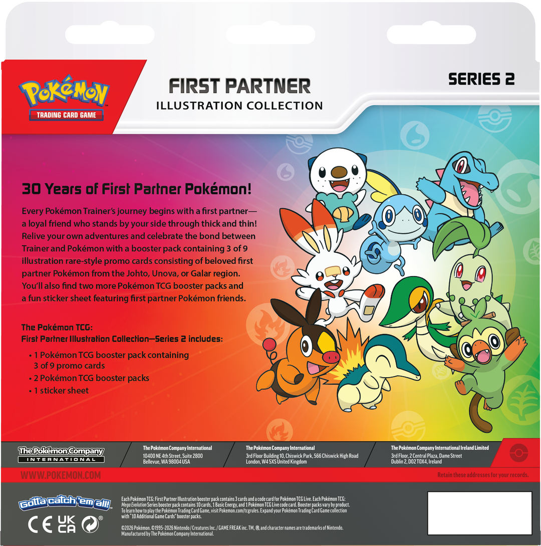 Pokemon TCG: First Partner Illustration Collection Series 2