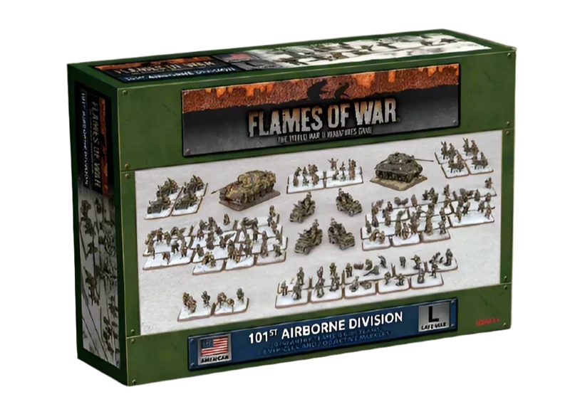 Flames of War: 101st Airborne Division (Winter) Army Deal (USAB16)