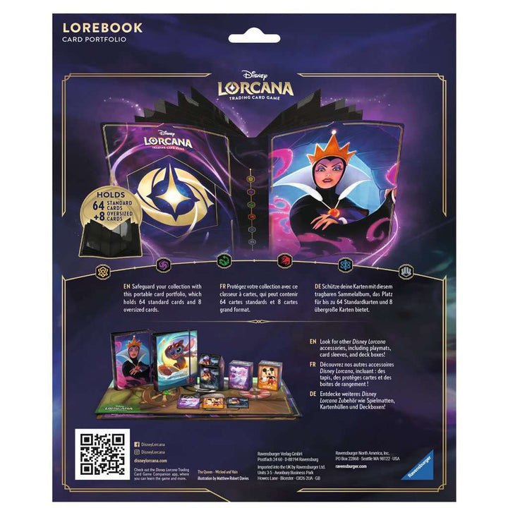 Disney Lorcana: Card Portfolio (Set 1-4) - The Evil Queen