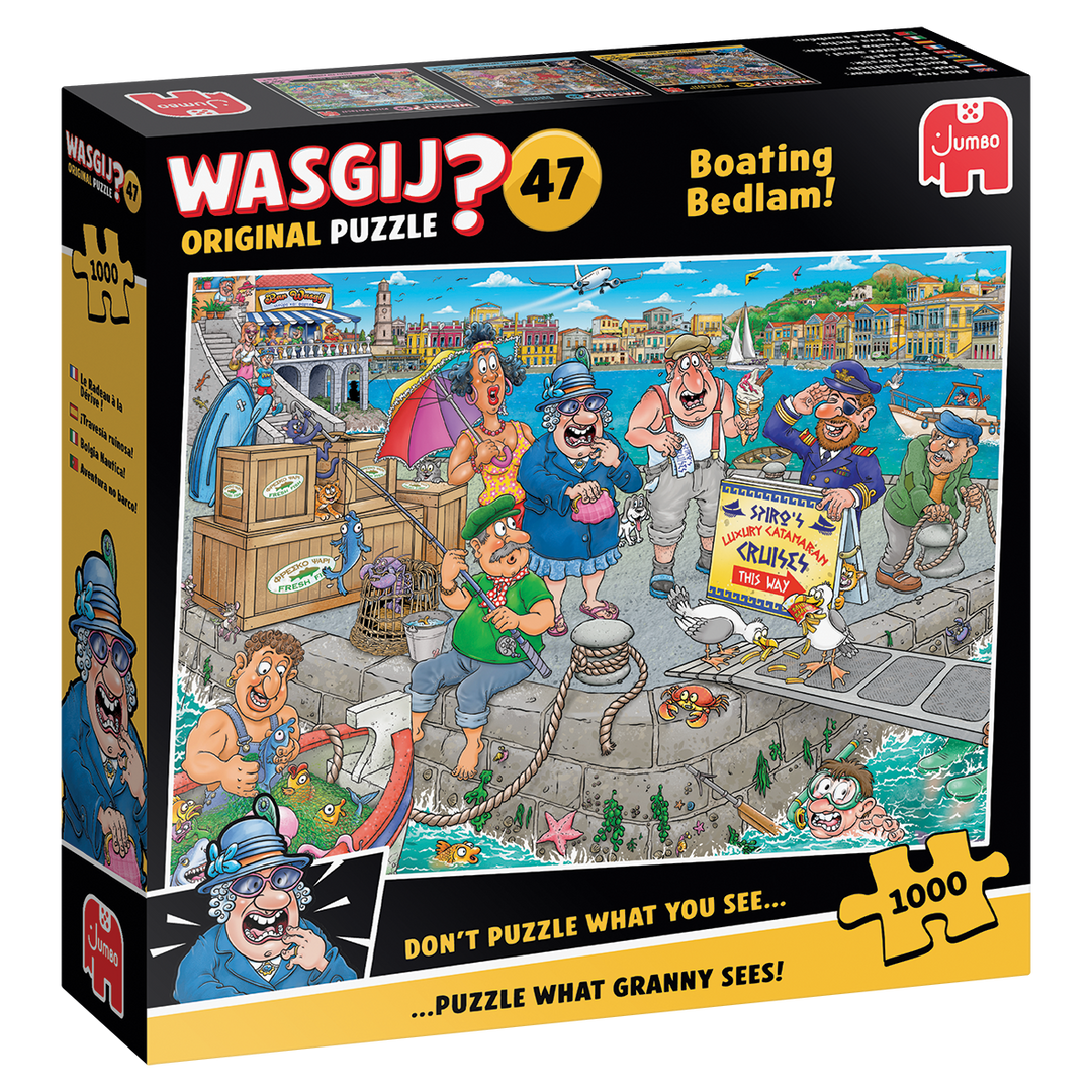 Wasgij Orginal 47: Boating Bedlam! (1000 brikker)