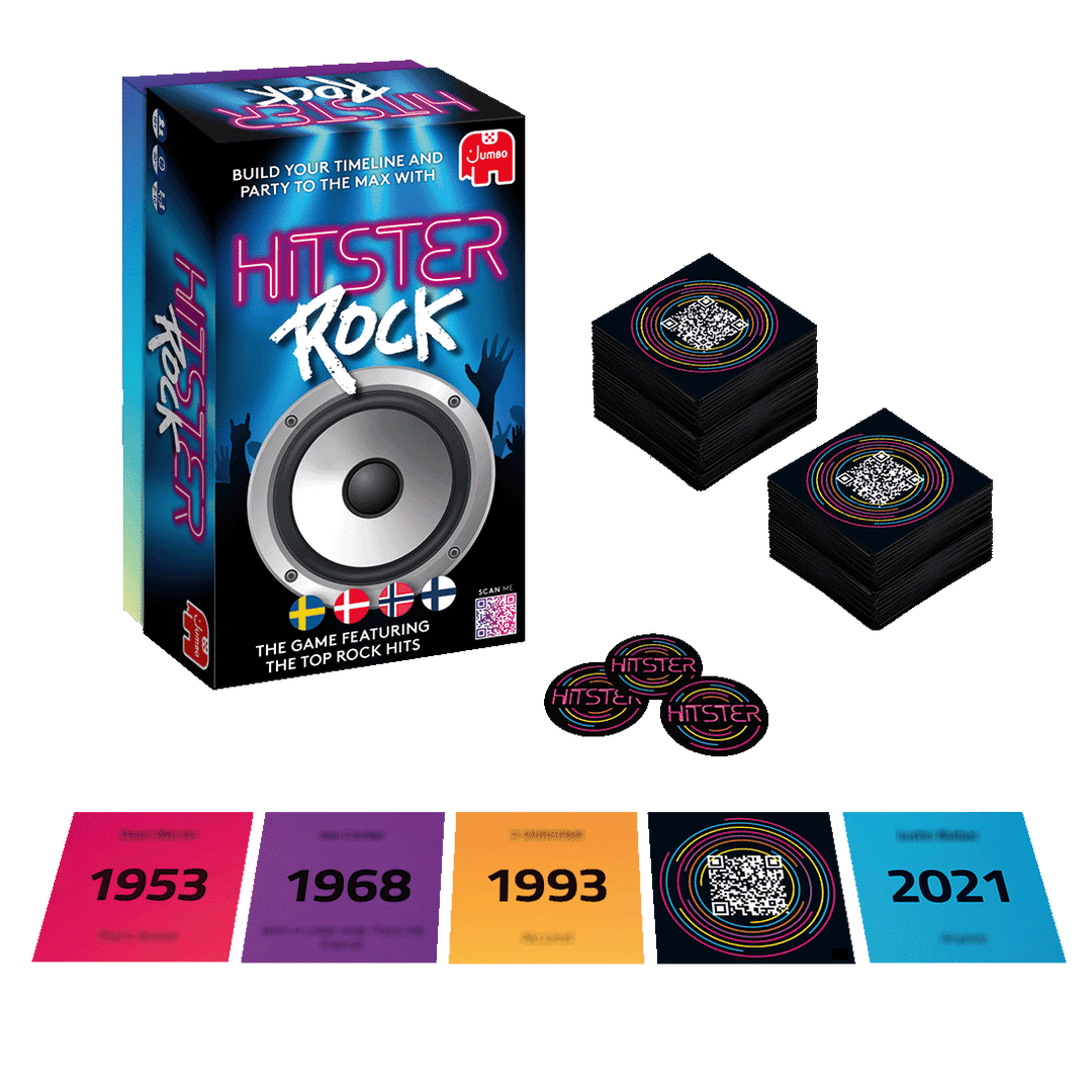 Hitster: Rock (nordisk)