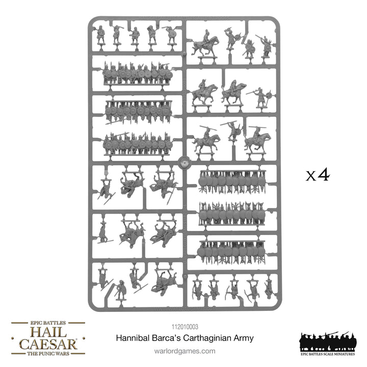 Hail Caesar Epic Battles: Hannibal Barca's Carthaginian Army