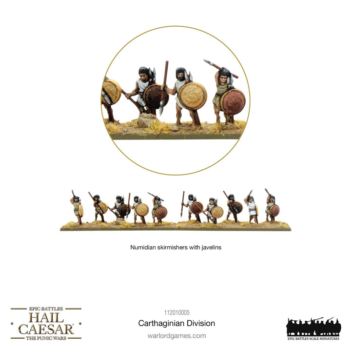 Hail Caesar Epic Battles: Carthaginian division