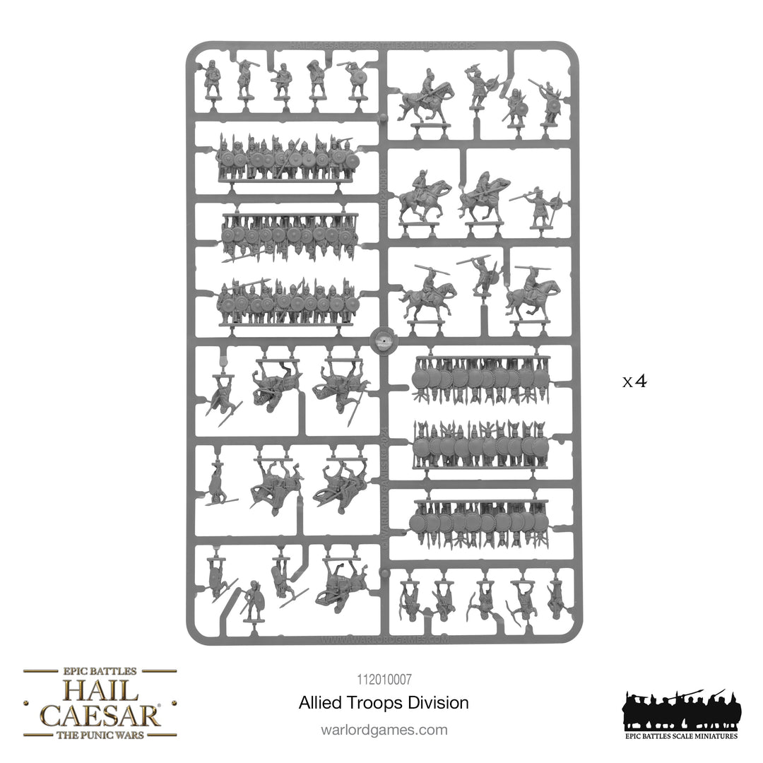 Hail Caesar Epic Battles: Allied Troops division