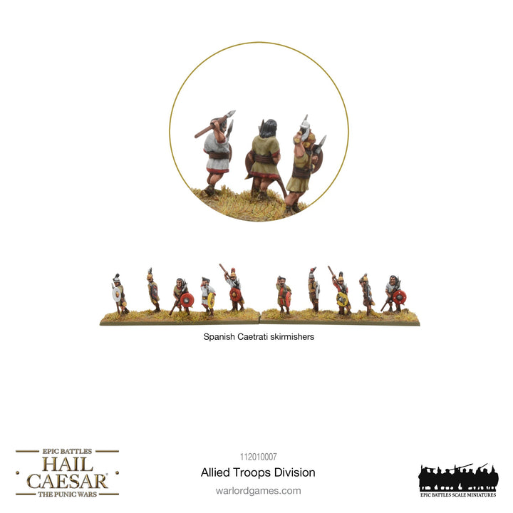 Hail Caesar Epic Battles: Allied Troops division