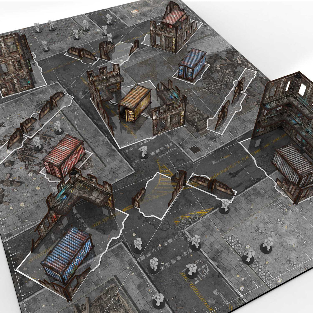 11th Edition Glasspack Footprints Wh40k compatible (Green Stuff World)