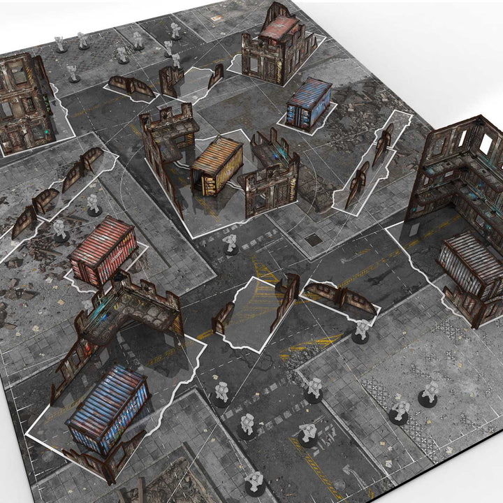 11th Edition Glasspack Footprints Wh40k compatible (Green Stuff World)