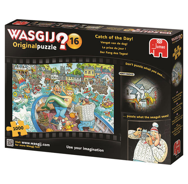Wasgij Original 16: Catch of the day! (1000 brikker)