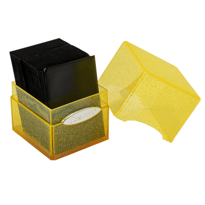 Glitter Satin Cube - Yellow (Ultra PRO)