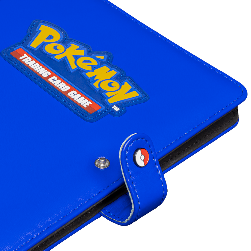 Premium Blue 4-Pocket Snap Binder for Pokémon (Ultra PRO)