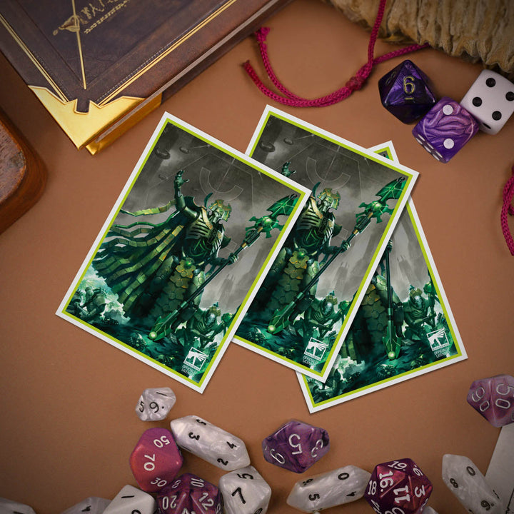 Necrons 105ct APEX DECK PROTECTOR® Sleeves for Warhammer 40,000 (Ultra PRO)