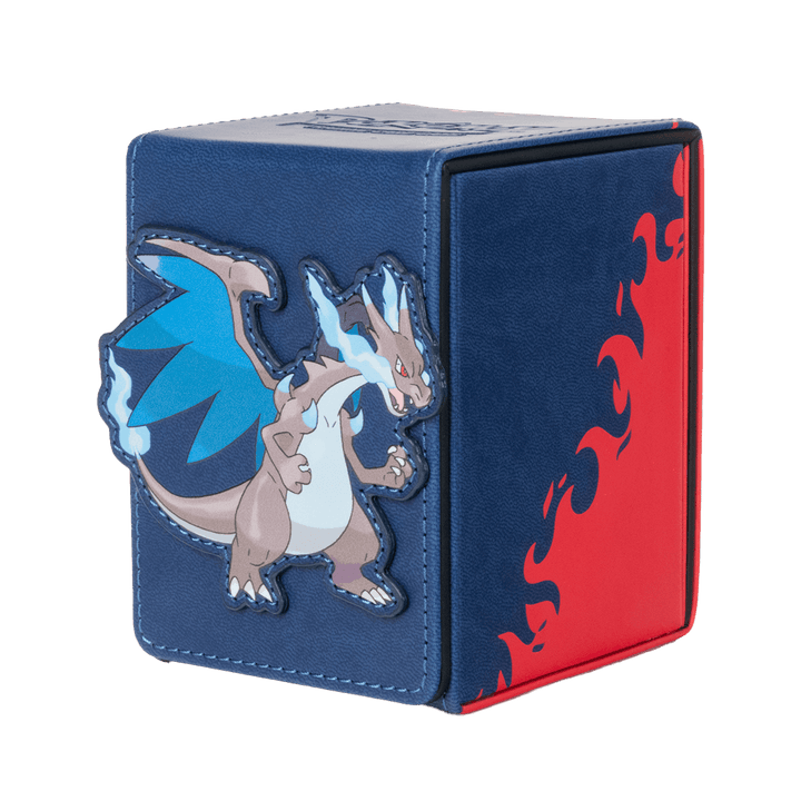 Mega Charizard X ALCOVE® Flip DECK BOX® for the Pokémon Trading Card Game (Ultra PRO)