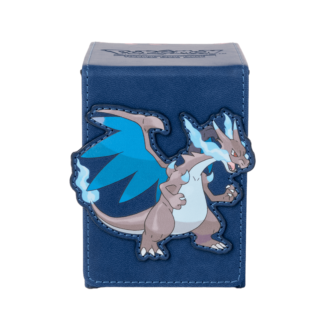 Mega Charizard X ALCOVE® Flip DECK BOX® for the Pokémon Trading Card Game (Ultra PRO)