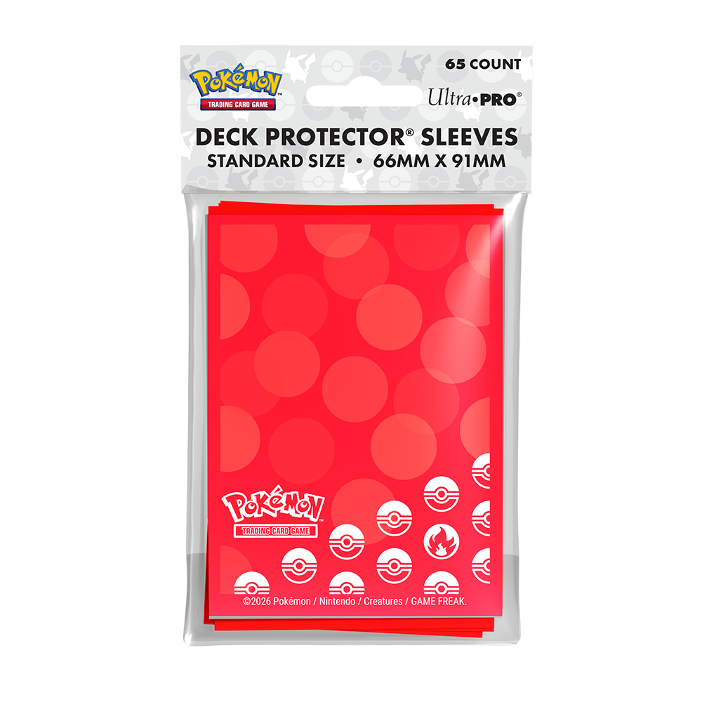 Energy - Fire Type 65ct DECK PROTECTOR® Sleeves for Pokémon (Ultra PRO)