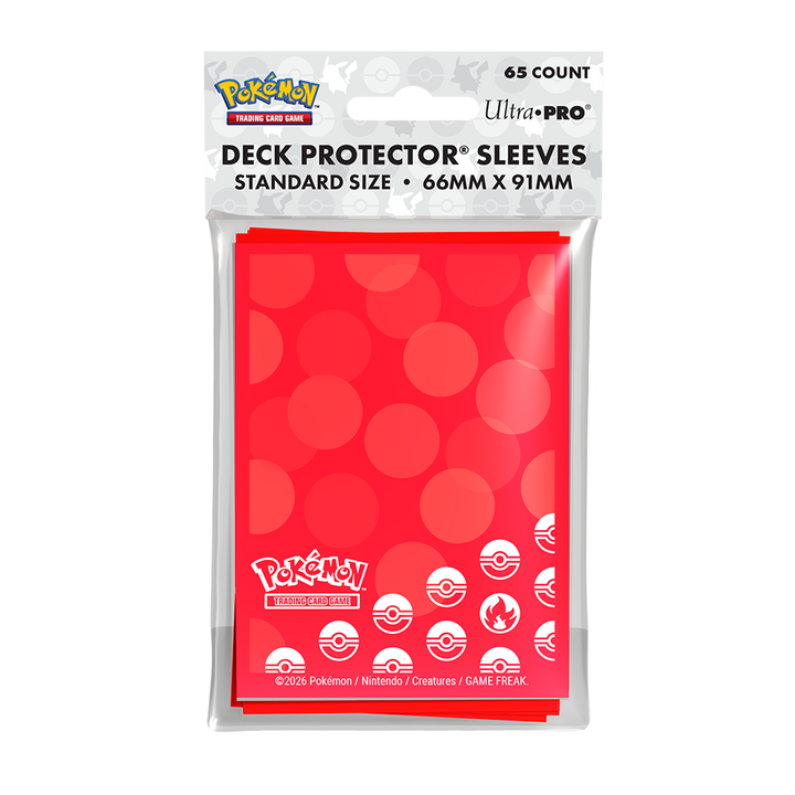 Energy - Fire Type 65ct DECK PROTECTOR® Sleeves for Pokémon (Ultra PRO)