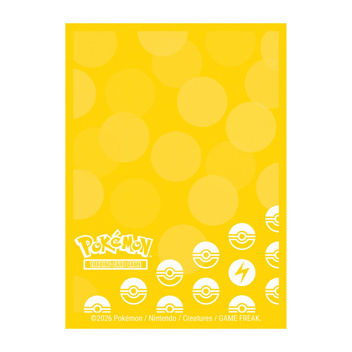 Energy - Lightning Type 65ct DECK PROTECTOR® Sleeves for Pokémon (Ultra PRO)